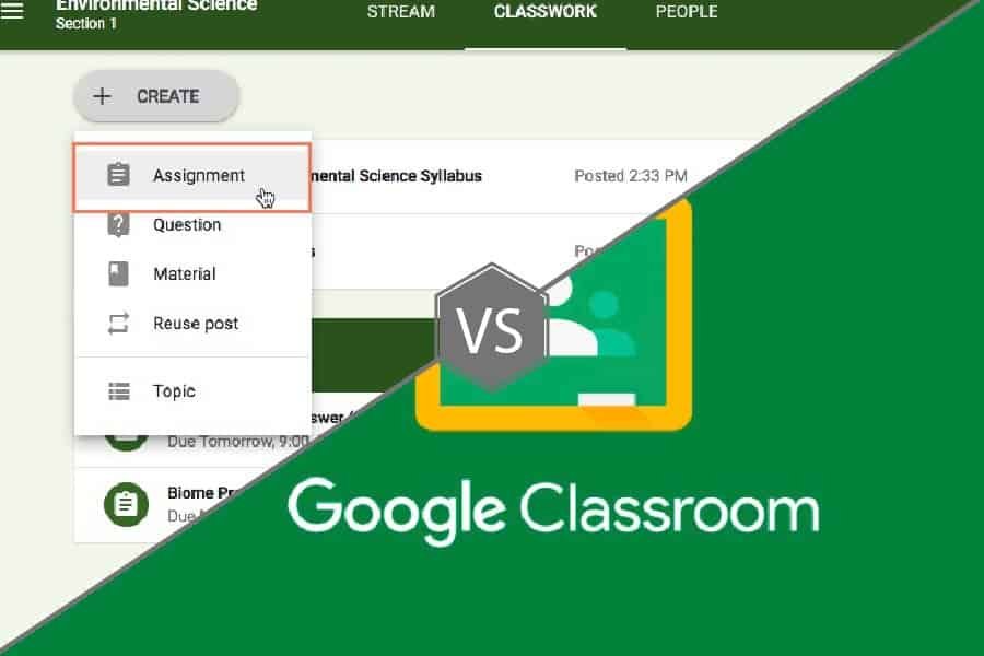 Google Assignments Vs Google Classroom What S The Difference Master Training Online